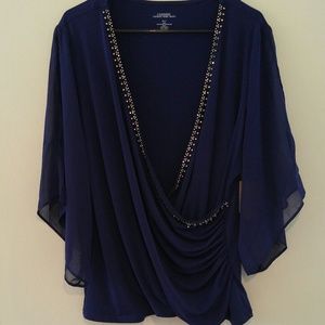 CARMEN MARC Valvo size 1X plus top 18 20